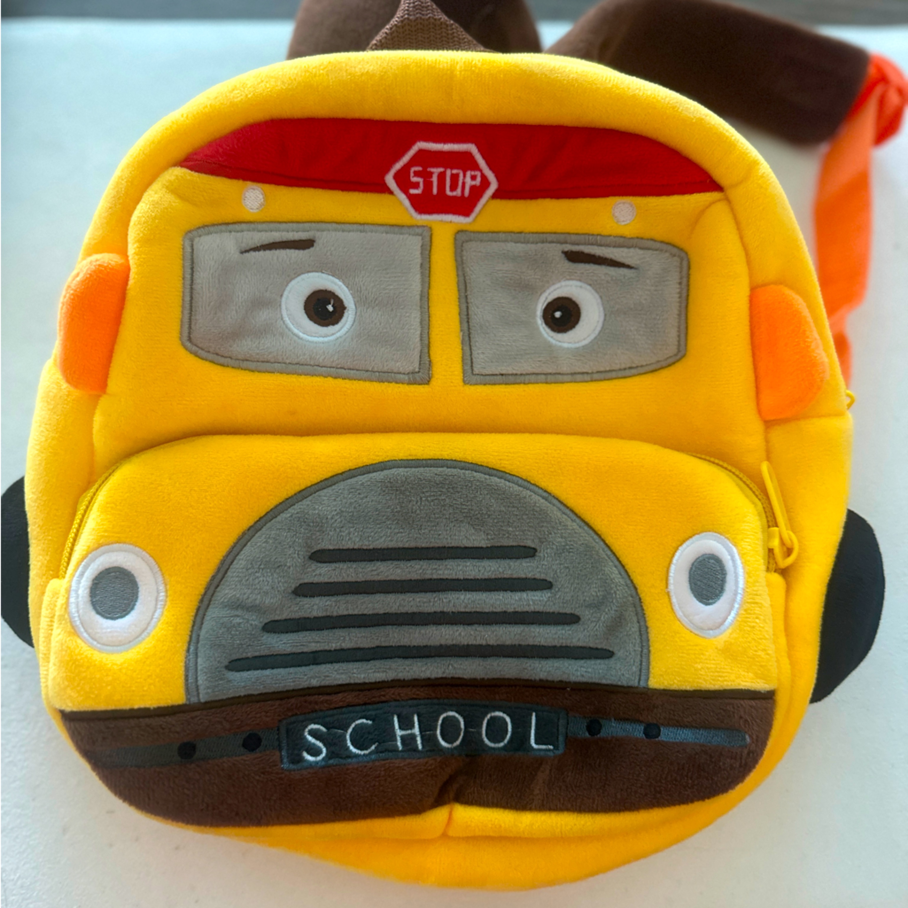 School Bus Mini Backpack